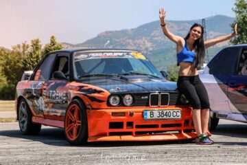 Kristalina Stefanova, cea mai tânără femeie-pilot de drift din Europa