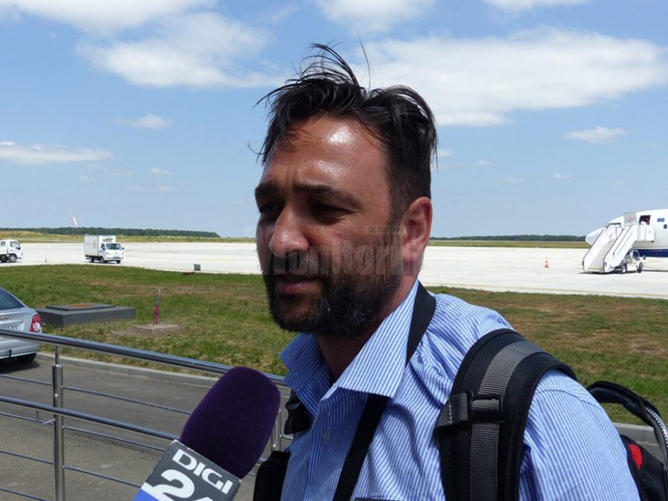 Marius Iuzic, unul dintre sucevenii care s-au întors sâmbătă acasă
