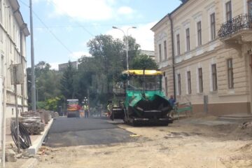 Lucrările de modernizare a străzii Ștefan cel Mare