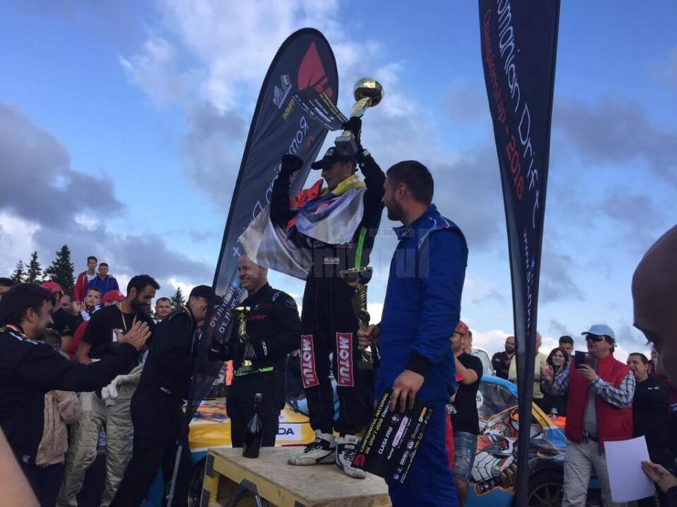 Sorin Ene, Stefan Stefanov și Cătălin Trifan, câștigătorii singurei etape de drift montan din România