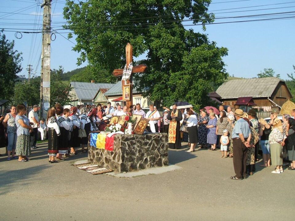 La troița de „La oltoană” din Păltinoasa
