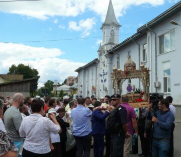 Procesiune de Sfântul Ilie, la Fălticeni