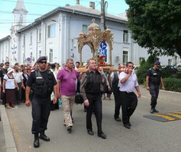 Procesiune de Sfântul Ilie, la Fălticeni