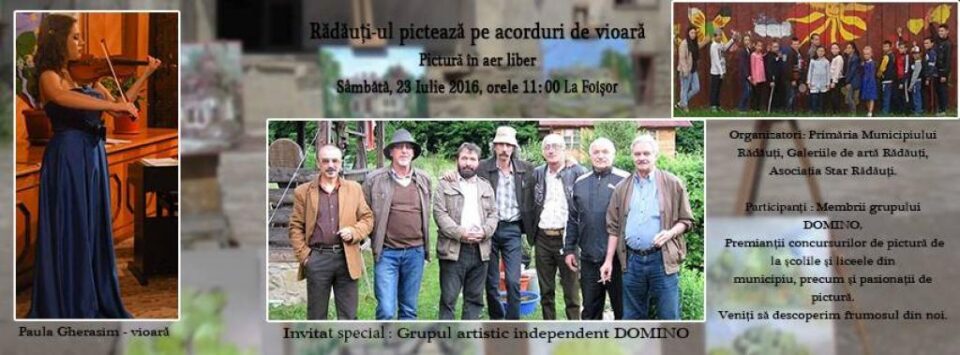 Pictură și muzică, la Rădăuți