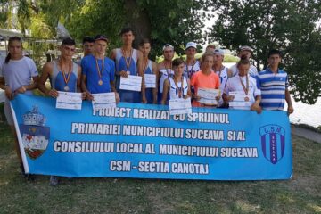 Canotorii de la CSM Suceava au câștigat 11 medalii la naționalele de juniori