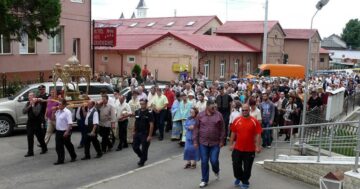 Procesiune de Sfântul Ilie, la Fălticeni