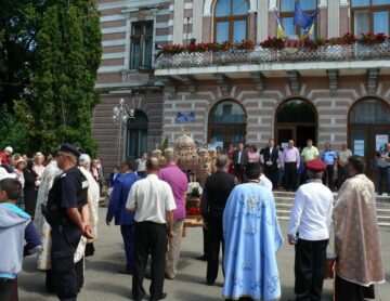 Procesiune de Sfântul Ilie, la Fălticeni