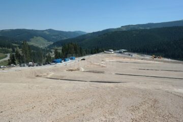 Depozitul de pe Mestecăniș, cu stația de epurare