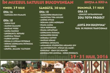 Târgul Meșterilor Populari, la Muzeul Satului Bucovinean