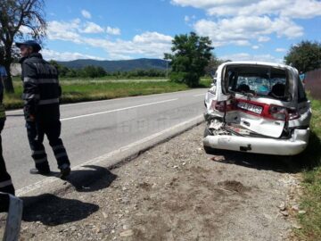 Oboseala la volan a făcut victime și a distrus trei mașini la Capu Codrului