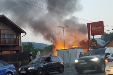 Incendiu la o gospodărie din Gura Humorului