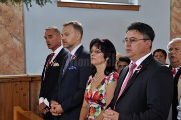 Procesiune impresionantă la Pleșa, la împlinirea a 180 de ani de la înființarea localității