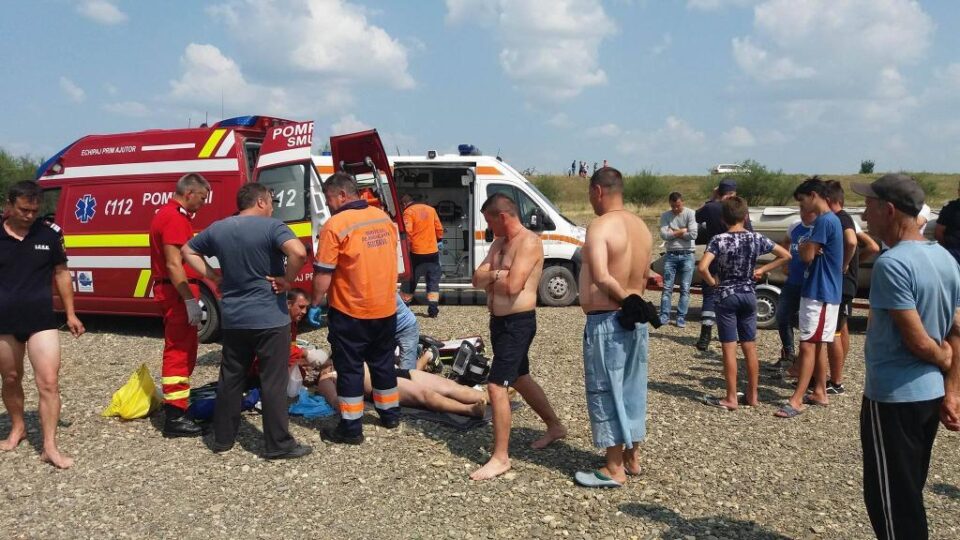 Tânăr înecat în râul Siret