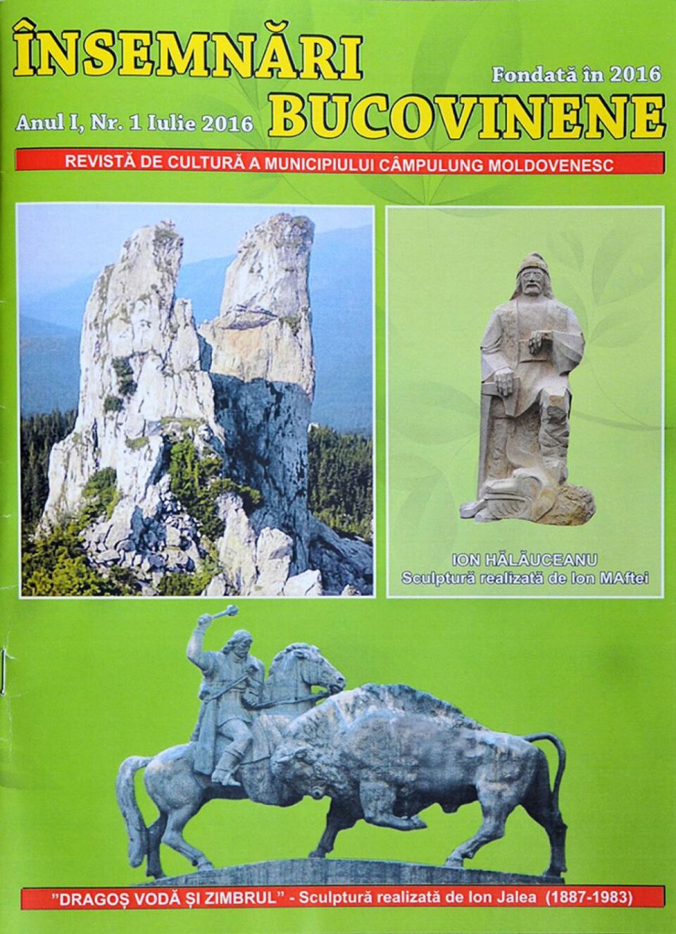 „Însemnări Bucovinene”, revista de cultură a municipiului Câmpulung Moldovenesc