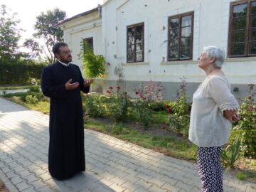 Preotul Gabriel Herea și Tereza Sinigalia