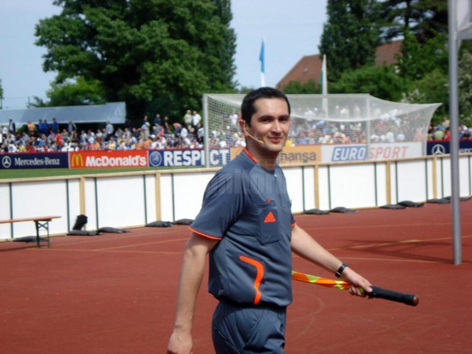 An de excepție pentru arbitrul asistent sucevean Sebastian Gheorghe