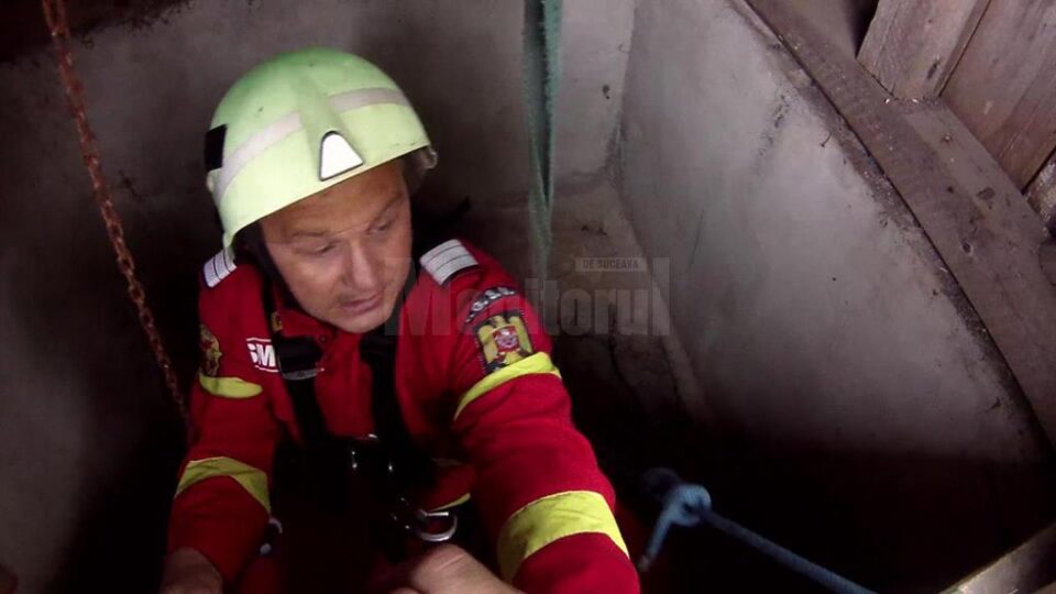 Pompierul care a coborât în fântână