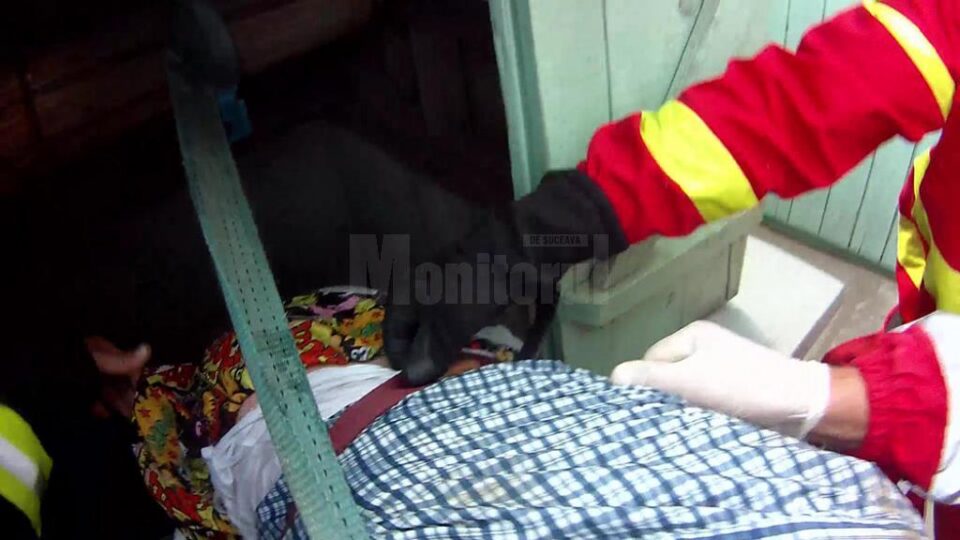 Bărbatul a fost extras în scurt timp, fiind în hipotermie