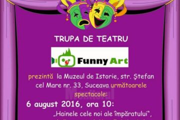 Teatru pentru copii, la Muzeul de Istorie Suceava