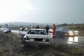 Accident cu trei răniți, la ieșirea din municipiul Suceava spre Pătrăuți