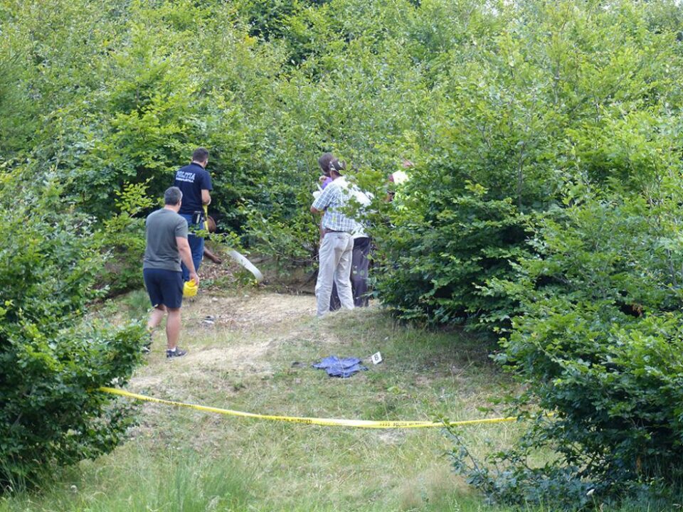 Locul în care a fost găsit copilul