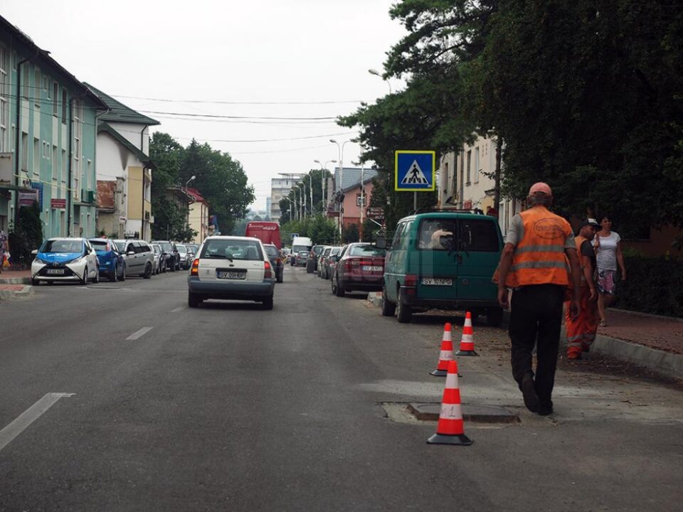 Trafic restricționat pe strada Mihai Viteazu, pentru turnarea de covor asfaltic