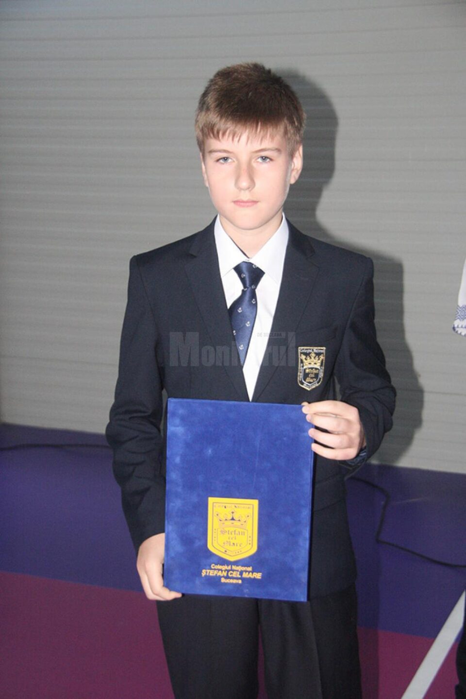 Eduard Valentin Dumitrescul a primit premiul I la secțiunea programare, clasa a VI-a