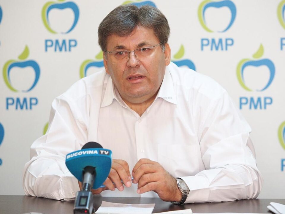 Președintele Organizației Județene Suceava a PMP, Corneliu Popovici
