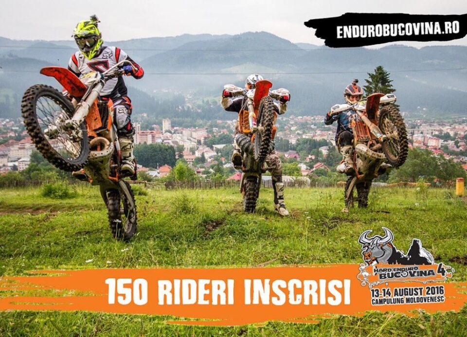 Sute de „nebuni” după adrenalină vin la Hard Enduro Bucovina