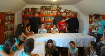 Școala de vară „În grădina Maicii Domnului” pentru copiii din parohiile Leucușești, Bogdănești și Boroaia