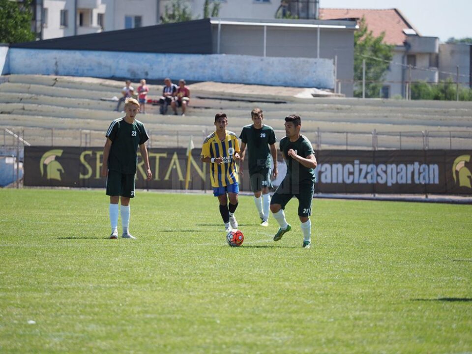 Dănilă (numărul 23) a marcat primul, dar până la final sucevenii s-au văzut surclasați
