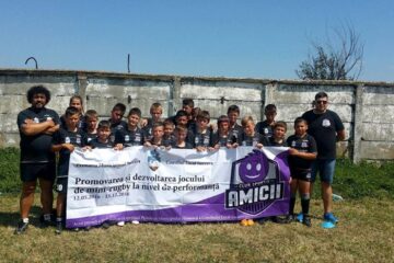 Clubul Sportiv Amicii Suceava a debutat la Campionatul Național de Minirugby la două categorii de vârstă