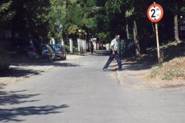 Strada Leca Morariu, refăcută cu covor asfaltic pe o porțiune de 800 mp