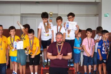 Suceveanul Luca Crețu a devenit triplu campion național la doar 7 ani
