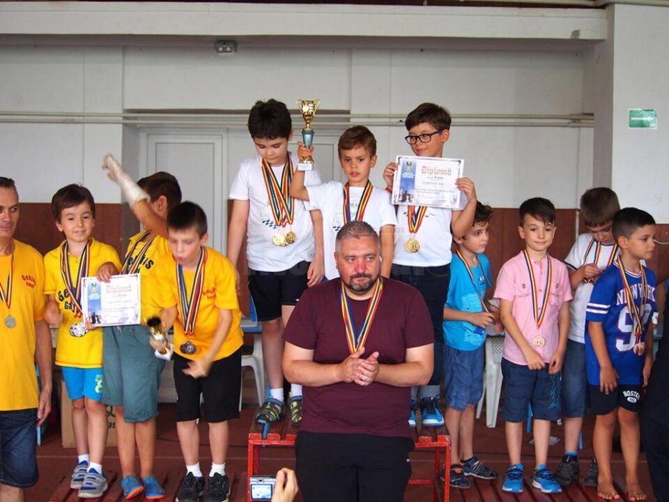 Suceveanul Luca Crețu a devenit triplu campion național la doar 7 ani