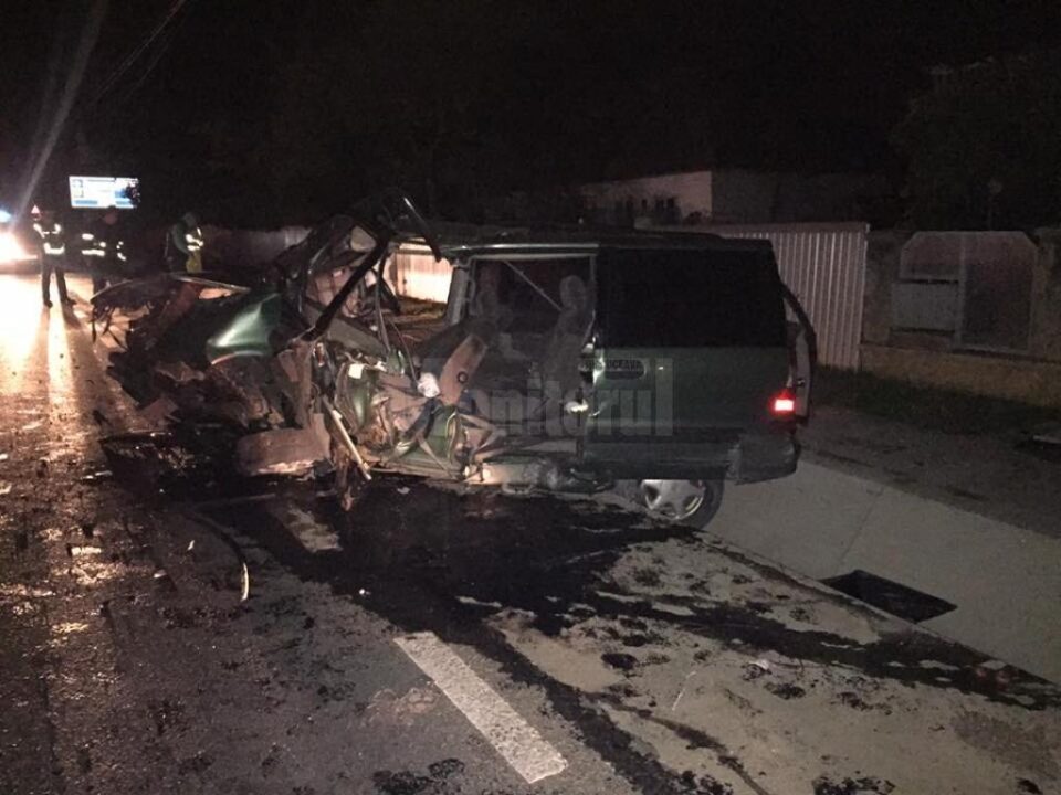 Accident cu patru răniți, la Dumbrăveni