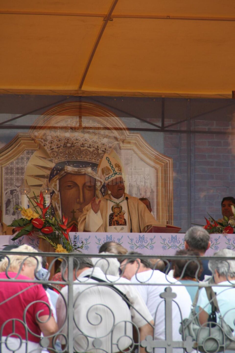 Preafericirea Sa Fouad Twall, patriarh latin emerit al Ierusalimului, la Cacica