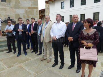 Liderul PSD Suceava, Ioan Stan, a fost prezent la slujba de la Mănăstirea Putna