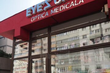 Magazinul Eye's Optic de pe bulevardul George Enescu