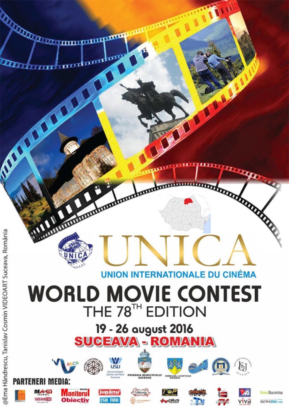 Suceava găzduiește a 78-a ediție a Festivalului Uniunii Internaționale de Cinema
