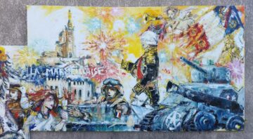 Un sucevean, fost combatant în Legiunea Străină, este pictor oficial al Armatei Franceze