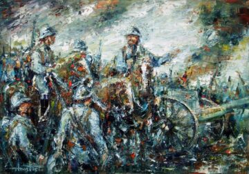 Un sucevean, fost combatant în Legiunea Străină, este pictor oficial al Armatei Franceze