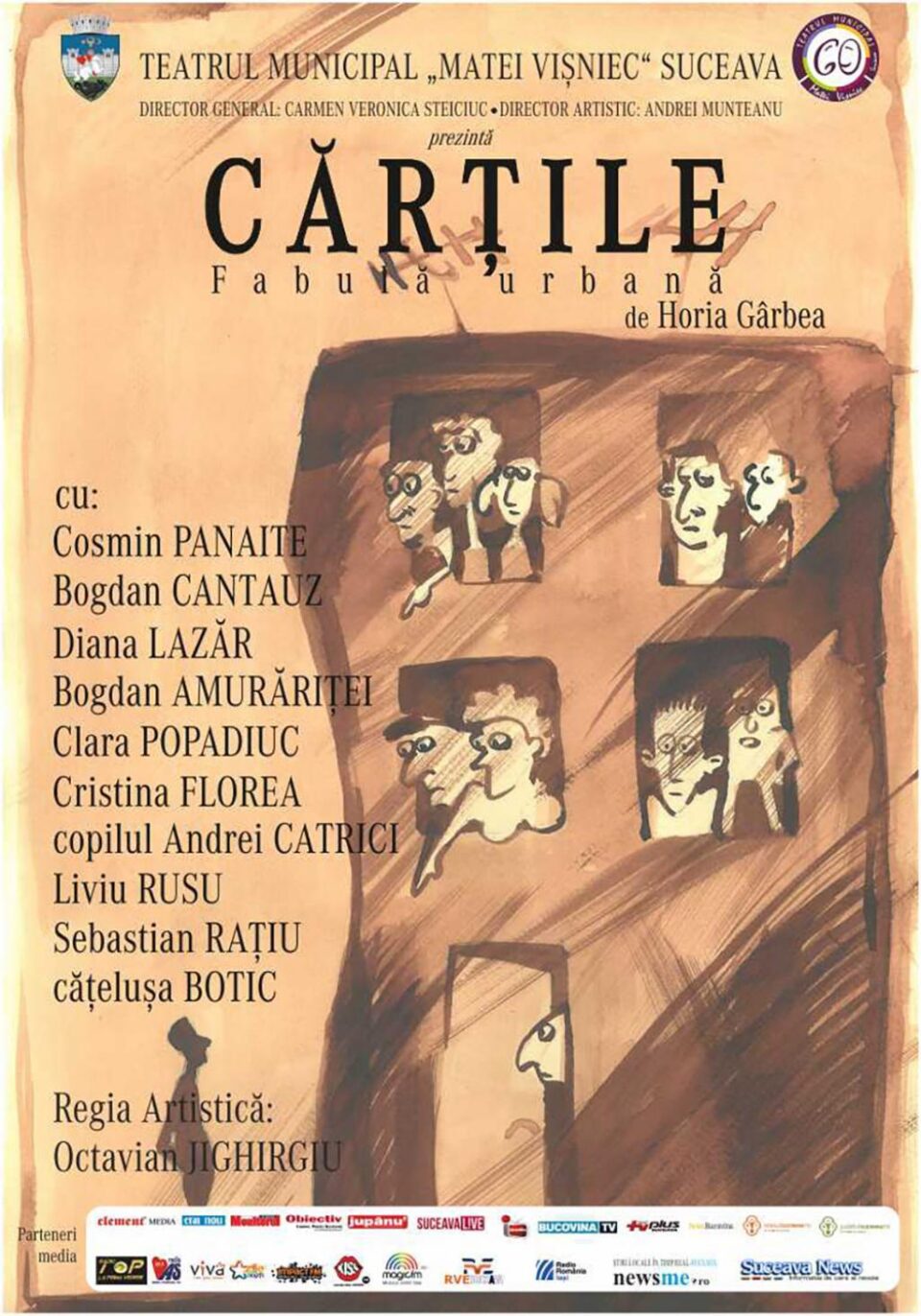 Spectacolul de teatru „Cărțile - fabulă urbană”