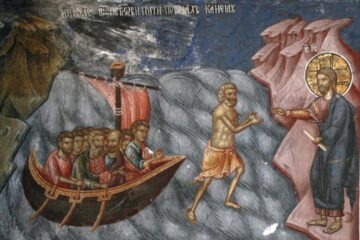 Umblarea pe mare. Potolirea furtunii Umblarea pe mare. Potolirea furtunii