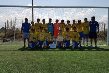 Grupa de 2003 de la Juniorul Suceava, învingătoare la Brașov