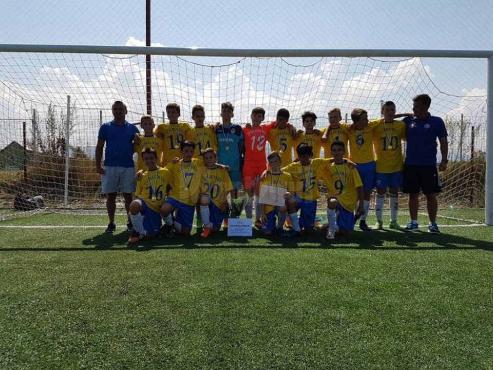 Grupa de 2003 de la Juniorul Suceava, învingătoare la Brașov