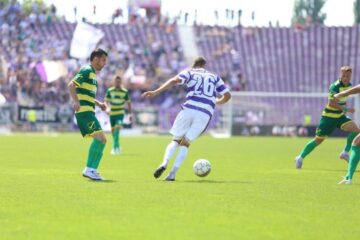 Dorin Semeghin a fost unul dintre cei mai activi jucători de pe teren în partida de la Timișoara. sursă foto Emanuel Titus Iliesi