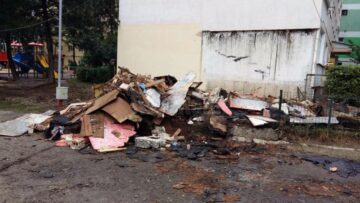 Chioșc abandonat pe domeniul public, ridicat de Primăria Suceava