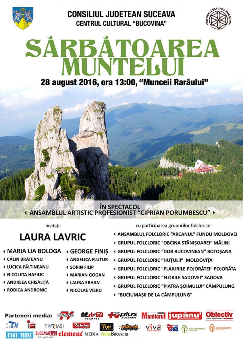 „Sărbătoarea Muntelui”, la Munceii Rarăului