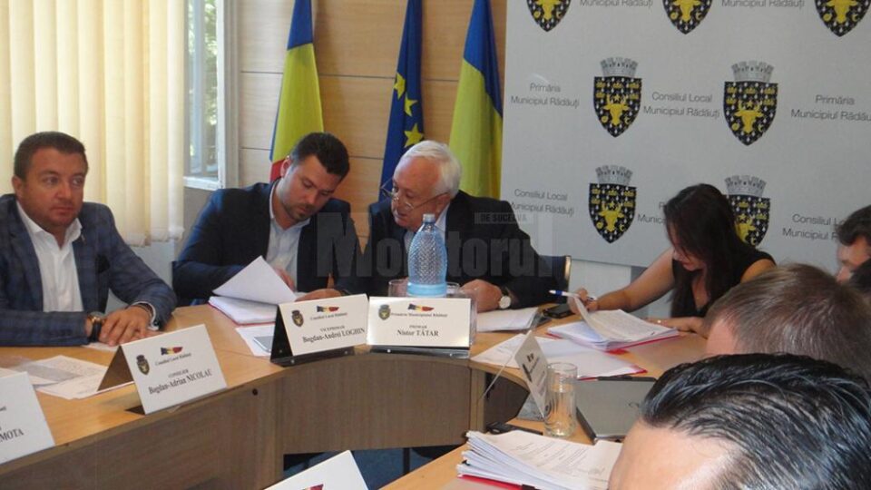 Ședința ordinară de ieri a Consiliului Local Rădăuți